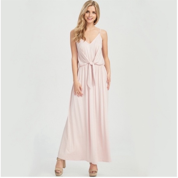 Pink Maxi Dress Size Small - Picture 3 of 8